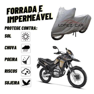 Imagem de Capa Para Cobrir Moto Honda XRE 300 Forrada, Impermeável, Anti-U.V. - 
