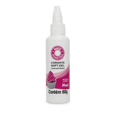 Imagem de Corante Soft Gel 60g - Mago, Rosa pink