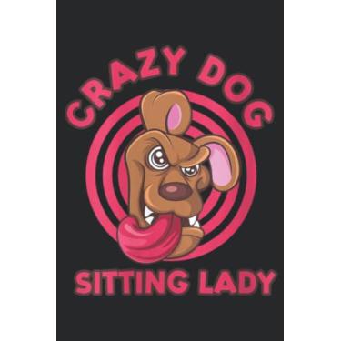 Imagem de Womens Dog Sitting Lady Pet Walker Dog Sitter Nice Good: Lined Journal Notebook To Do Schedule, Medium 6x9 Inches, 110 Pages, Printed Cover