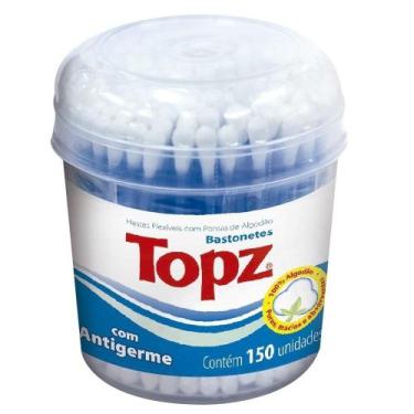 Imagem de Hastes Flexíveis Bastonetes Topz - Embalagem com 150 Unidades