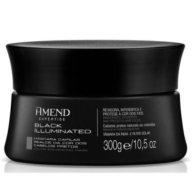 Imagem de Máscara Capilar Amend Expertise Realce da Cor Preto 300g ' - Amend Cos