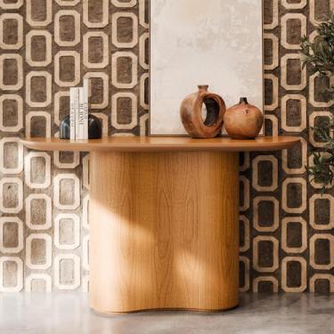 Imagem de Aparador Aracajú Orgânico Para Hall De Entrada  Luxo - LCN Moveis