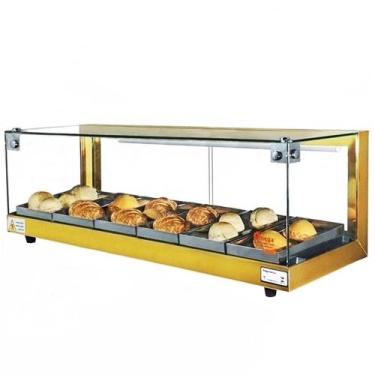 Imagem de B6 - Estufa Beta para salgados 6 bandejas Dourada - 127V - Omega