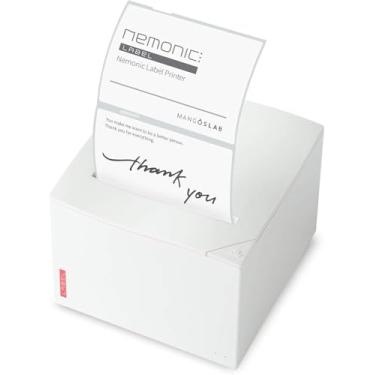 Imagem de MANGOSLAB Etiqueta nemônica - Impressora de etiquetas e impressora de notas adesivas | Impressora térmica de etiquetas | Fabricante de etiquetas | Impressora de adesivos | Impressora de etiquetas Bluetooth | iOS e Android e MS Office