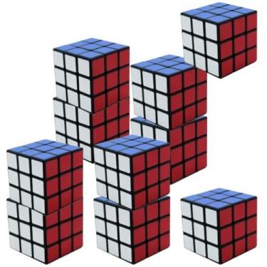 Imagem de Kit 10 Cubo Mágico 5cm Prenda Festa Junina Lembrancinha - Toys