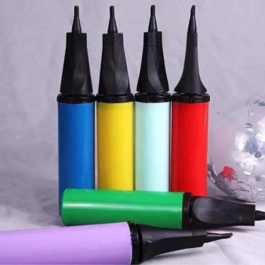 Imagem de Bexiga Balão Bomba Insuflador Manual 2x Mais Rápido - Home Goods