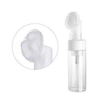 Imagem de Frasco Pump Espumado Higienizador Com Escova De Rosto Skin Care - D&Z
