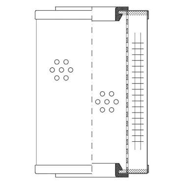 Imagem de WIX Racing Filters R49F10C Filtro hidráulico industrial