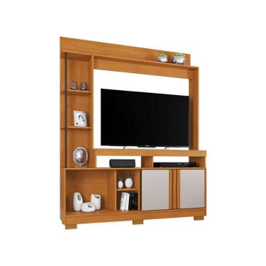 Imagem de Estante Home para TV até 49 Polegadas Sedução JCM Móveis Cinamomo/Off