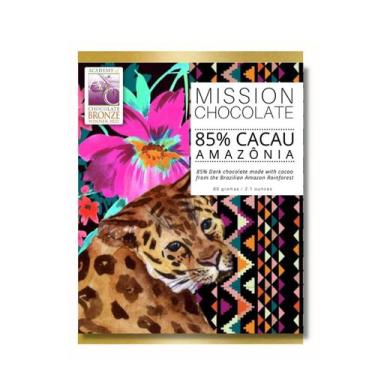 Imagem de Chocolate 85% Cacau Mission Chocolate 60g