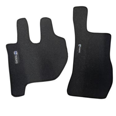 Imagem de Tapete Carpete BORRACHA PVC Volvo Fh (todos) - Preto - MANOS TAPETES