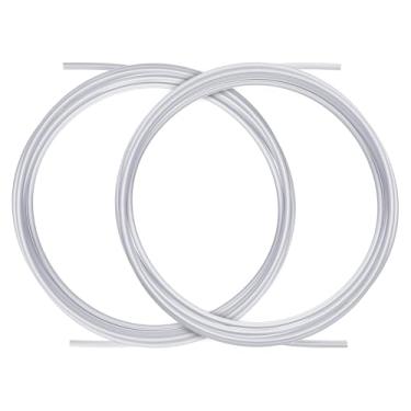 Imagem de UNIDO Tubo de Teflon PTFE 1,2 m x 2, 2,5 mm ID × 4 mm OD PTFE Tubulação serve para Bambu Lab A1/A1 mini/P1P/P1S/X1C, tubo Bowden para impressora 3D Creality K1/K1 Max/Ender 3 V3 Direct Drive Extruder