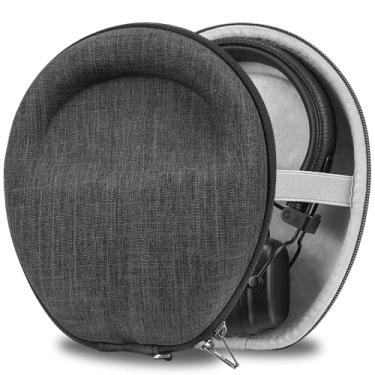 Imagem de GEEKRIA Capa Para Fones De Ouvido Shield Compatível Com Marshall Major V, Iv, Iii, Ii, Mid Anc, Rígida Substituição Transporte E Armazenamento Cabos (Black Diamond)