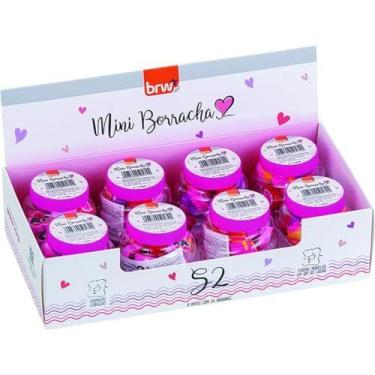 Imagem de Borracha Decorada S2 Mini 8Potesx24Un. 6Modelos - BRW