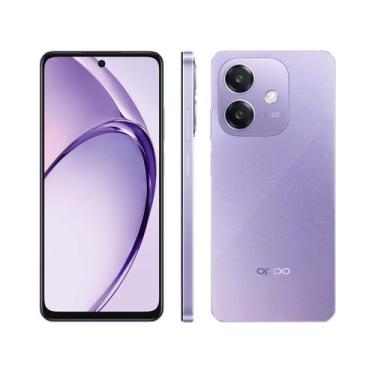 Imagem de Smartphone OPPO A60 256GB 8GB RAM Lilás 4G 6,67" 50MP + Selfie 5MP, 25