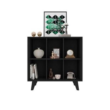 Imagem de Aparador Organizador Panama Preto - RV Móveis