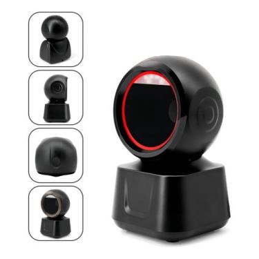 Imagem de Leitor Código de Barras Fixo USB Qr Code Danfe Ean 1D 2D Praticidade V