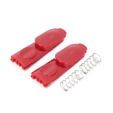 Imagem de Ruimou 2 peças de clipe de cabeça de aspirador de pó com mola 57,1 x 17,8 mm compatível com Dyson V7 V8 V10 V11 V15