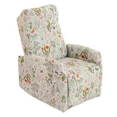 Imagem de Capas para cadeira reclinável, 4 peças, impermeável, pequena, reclinável, capa reclinável para cadeira reclinável Lazyboy com bolso de armazenamento, protetor de móveis para sala de estar, A05