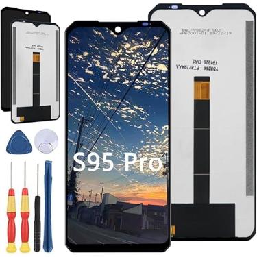 Imagem de Yuxyiony Nova tela de substituição para tela LCD Doogee S95 Pro e acessórios de ferramenta de substituição