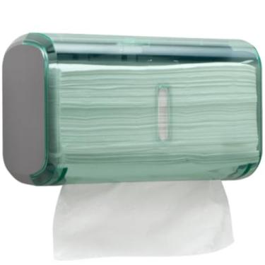 Imagem de Dispenser Porta Papel Toalha Urban Suporte Compacto para Banheiro(Verde)