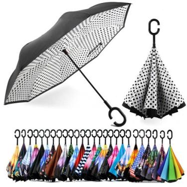 Imagem de Guarda-chuva SIEPASA invertido invertido de cabeça para baixo 125 cm b