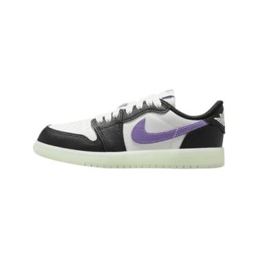 Imagem de Nike Tênis infantil Air Jordan Low Alt, Preto/Volt Tint/Summit Branco/Preto Framboesa, 15