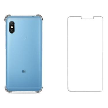 Imagem de Capa Anti Impacto Para Redmi Note 6 Pro + Pelicula Vidro - Mustangshop