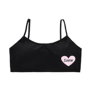 Imagem de Sutiã De Treinamento De Algodão Para Meninas Adolescentes, Roupa Íntim