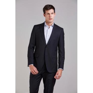 Imagem de Terno Alfaiataria Liso - Preto - HIGHSTIL, Preto, 58M