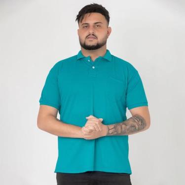 Imagem de Camisa Gola Polo Com Bolso Masculina Tecido Premium - MULTI MARCA, Ver