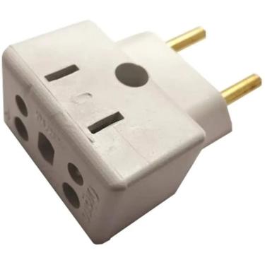 Imagem de Adaptador Tomada 10a 15a 16a 20a = 110v 220v = PARA MARTELETE MARTELO ROMPEDOR FURADEIRA ALTO IMPACTO = NÃO DERRETE O AD