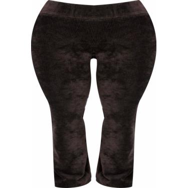 Imagem de Calça Pau a Pique Veludo Cotele Marrom