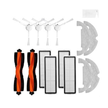 Imagem de Compatible With Xiaomi Robot Vacuum X10 Robot Vacuum Cleaner Parts Replacement Main Side Brush Hepa Filter Mop Cloth Dust Bag Accessories(Set 4)