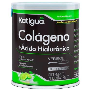 Imagem de Colágeno + Ácido Hialurônico - 240mg Limão - Katiguá-Unissex