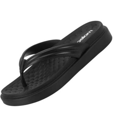Imagem de Chinelo Moleca 5554.100 Feminino, Preto, 37
