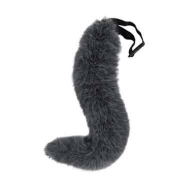 Imagem de APLVFFZH Fantasia com Cauda Artificial de Animal para Teatro, Festa de Carnaval