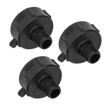 Imagem de Zhjvihx Conector Plástico do Tanque do ABS IBC Adaptador de Drenagem Construído na Junção Resistente à Corrosão para a Conversão Linha (S60*MAS)