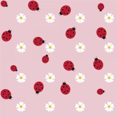 Imagem de Papel De Parede Infantil Joaninha