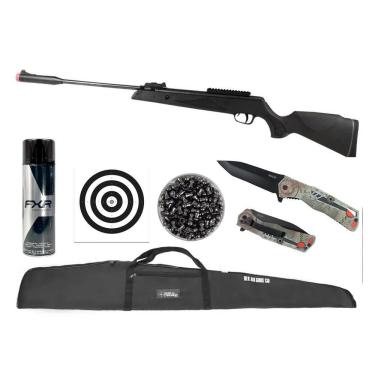 Imagem de Carabina Rossi Viper 6,35 80kg + Canivete Rocky + Itens