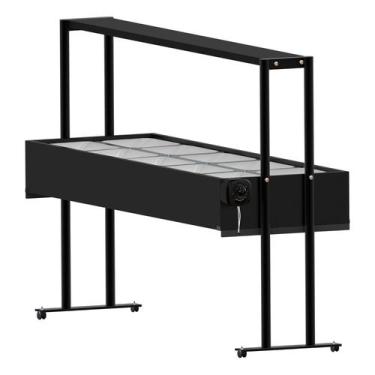 Imagem de BF1022 Buffet térmico aquecido 10 cubas com tampa 220V - SARO