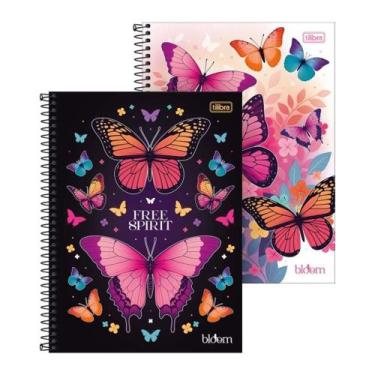Imagem de Caderno Espiral Tilibra Universitário Bloom - Capa Dura 16 Matérias 25