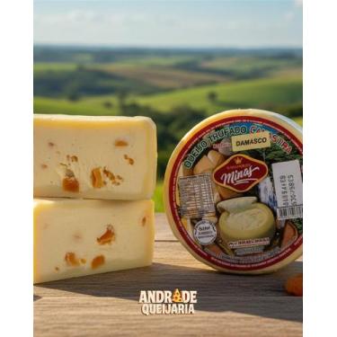 Imagem de Queijo Trufado com Damasco e Requeijão 480g Melhor de Minas - O melhor