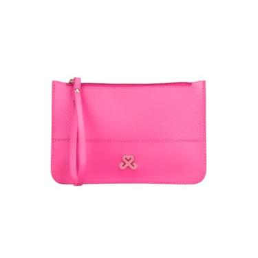 Imagem de Clutch Floater Rosa Pink em Couro Sintético, Bolsa de Mão Feminina