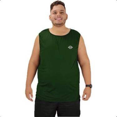 Imagem de Camiseta Regata Masculina Academia Plus Size Premium-Masculino