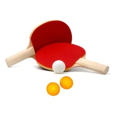 Imagem de Kit Ping Pong Com 2 Raquete 3 Bolas