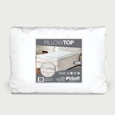 Imagem de Pillow Top Para Colchão Queen 158x198x05 Petfom Branco