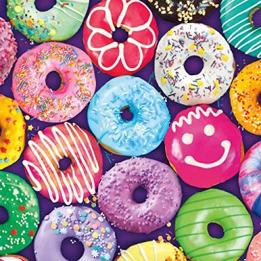 Imagem de Buffalo Games - Delightful Donuts - 300 Large Piece Jigsaw Puzzle Multicolor, 18"L X 18"W