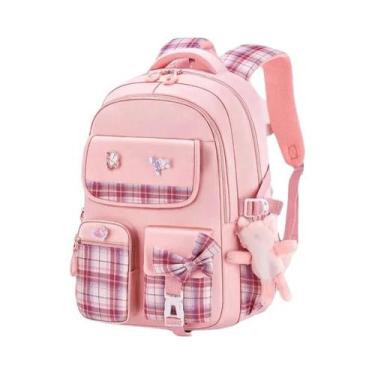 Imagem de Mochila Ergonômica Grande E Leve À Prova d'Água Para Alunos Do Ensino 