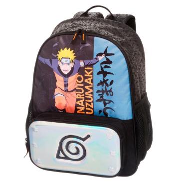 Imagem de Mochila Costas Naruto Ninja Run Preto - Pacific